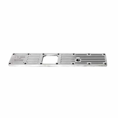 Industrial Injection Billet Aluminum Intake Plate Polished - 89-98 Cummins 5.9L