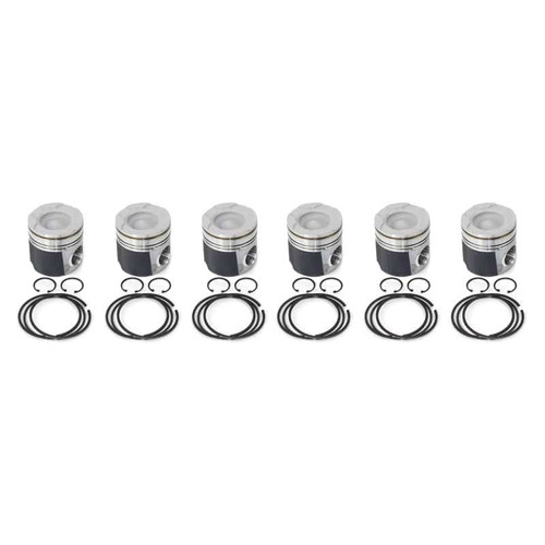1998.5-2002 5.9L Cummins 24V 6BT .040 Over Coated & Chamfered X-Series Pistons