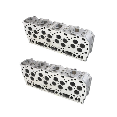 Industrial Injection 2001-2004 LB7 Duramax Ported & Polished Cylinder Heads (RH & LH Set)