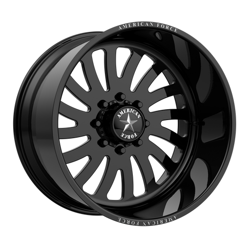 American Force Octane 20X9 8x180 Black +0
