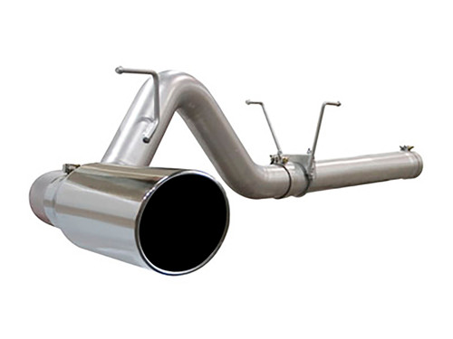 aFe Power Dodge Diesel Trucks 07.5-12 L6-6.7L td Large Bore-HD 4 IN 409 Stainless Steel DPF-Back Exhaust System 49-42006