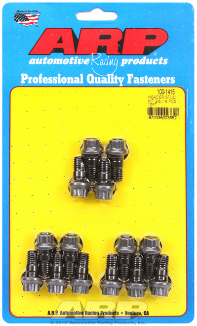 ARP Fastner 3 8 12pt header stud kit 100-1415