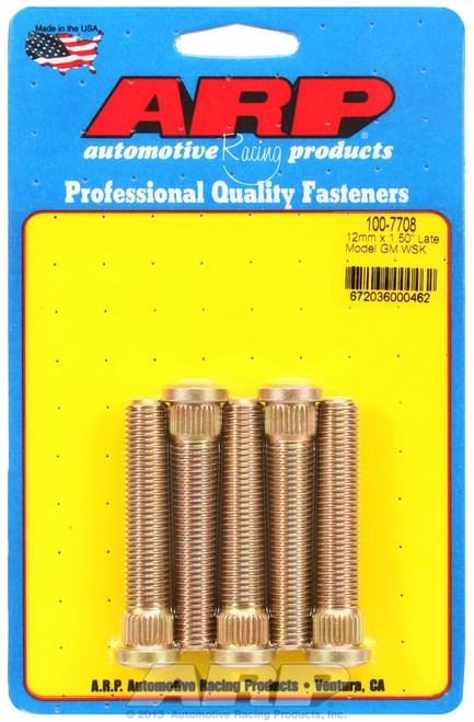 ARP Fastner Late model GM M12 X 1.50 wheel stud kit 100-7708