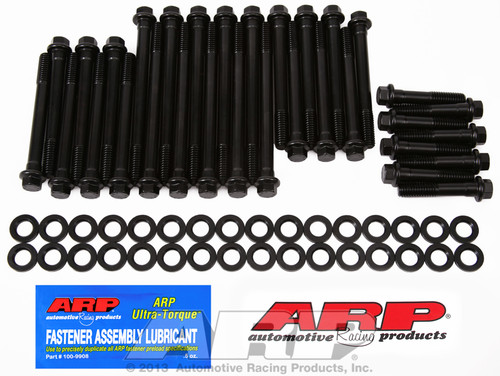 ARP Fastner BB Chevy w Brodix Alum heads hex head bolt kit 135-3606