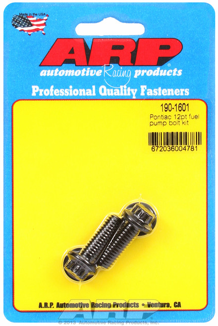 ARP Fastner Pontiac 12pt fuel pump bolt kit 190-1601