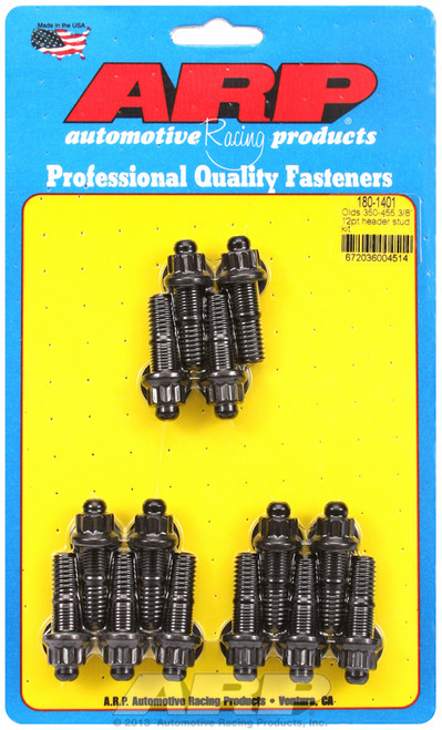 ARP Fastner Olds 350-455 3 8 12pt header stud kit 180-1401