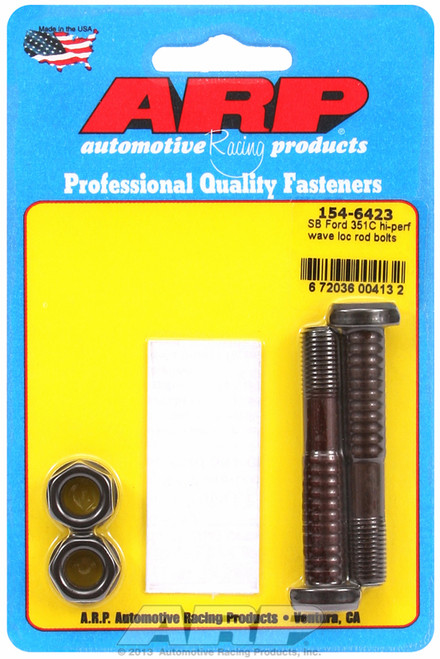 ARP Fastner SB Ford 351C hi-perf wave-loc rod bolts 154-6423