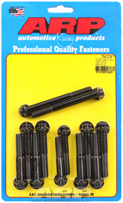 ARP Fastner Ford 351C 12pt intake manifold bolt kit 154-2104