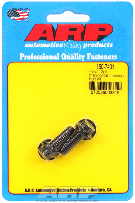 ARP Fastner Ford 12pt thermostat housing bolt kit 150-7401