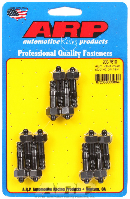 ARP Fastner Aluminum hex valve cover stud kit 200-7610