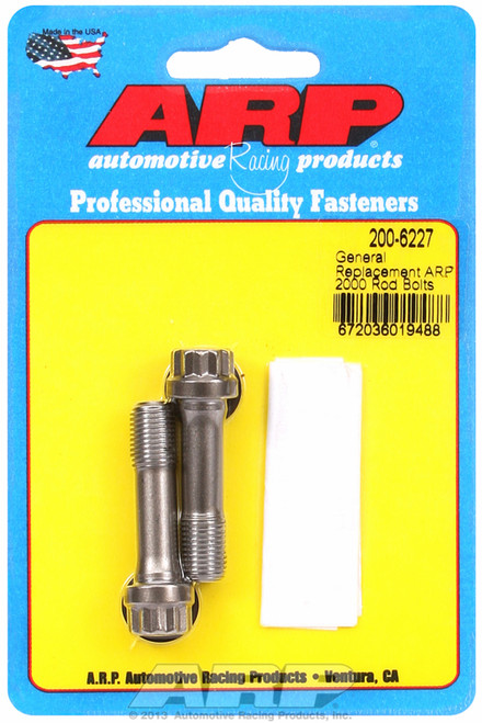 ARP Fastner 3 8 General replacement ARP2000 rod bolt kit 200-6227