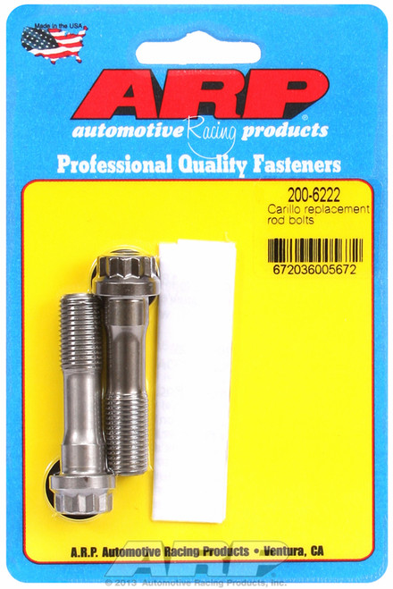 ARP Fastner Carillo replacement ARP2000 rod bolt kit 200-6222