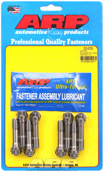ARP Fastner 3 8 General replacement ARP2000 rod bolt kit 200-6209