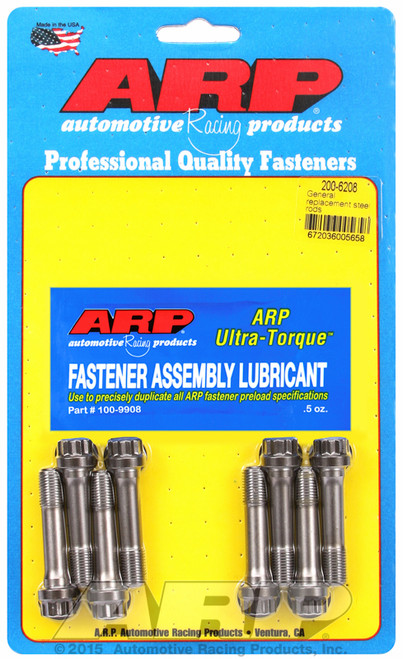ARP Fastner 3 8 General replacement ARP2000 rod bolt kit 200-6208