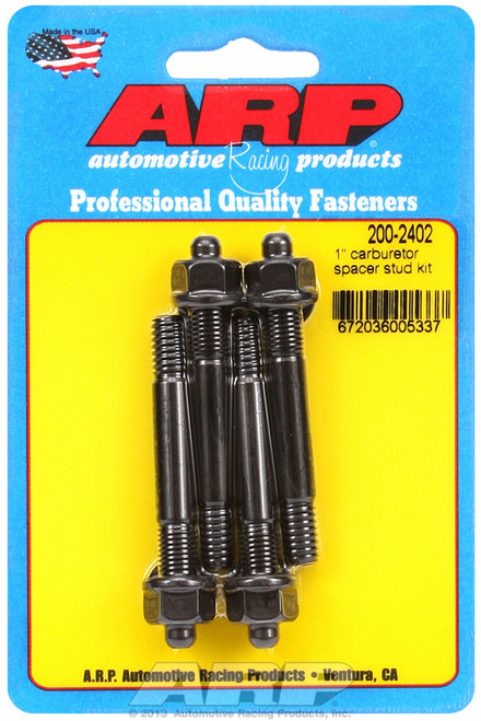 ARP Fastner 1 carburetor spacer stud kit 2.700 OAL 200-2402