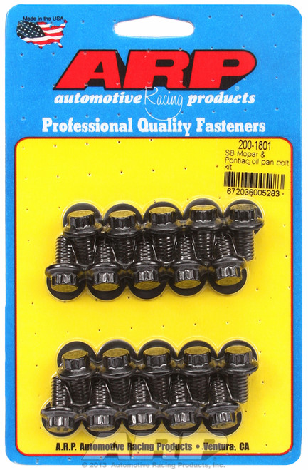 ARP Fastner SB Mopar Pontiac oil pan bolt kit 200-1801