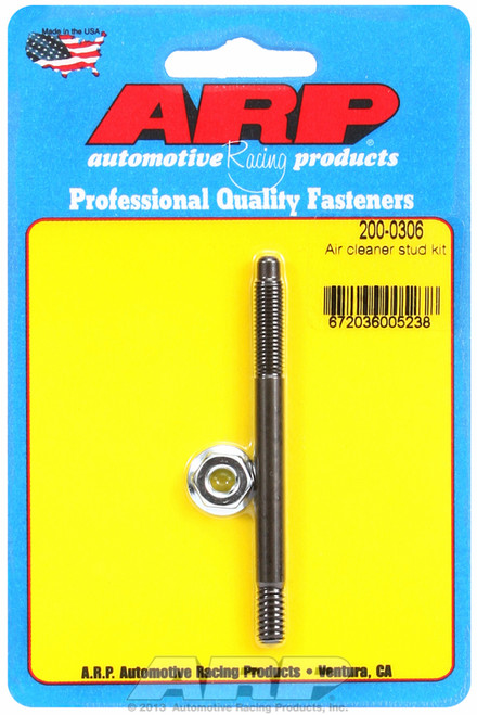ARP Fastner 1 4 x 3.200 air cleaner stud kit 200-0306