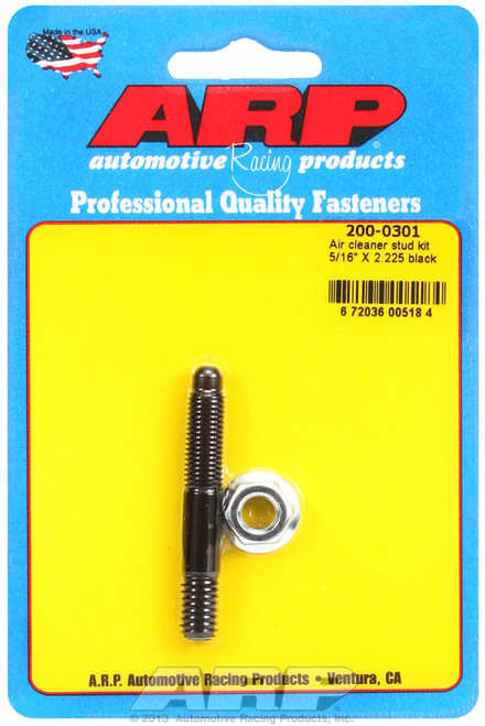 ARP Fastner 5 16 x 2.225 air cleaner stud kit 200-0301