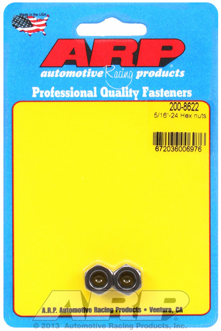 ARP Fastner 5 16-24 hex nut kit 200-8622