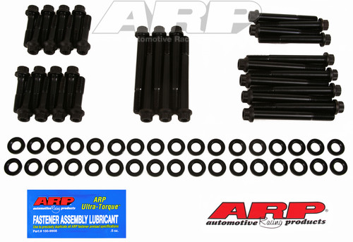 ARP Fastner SB Chevy w 12-Rollover Brodix head bolt kit 234-3703