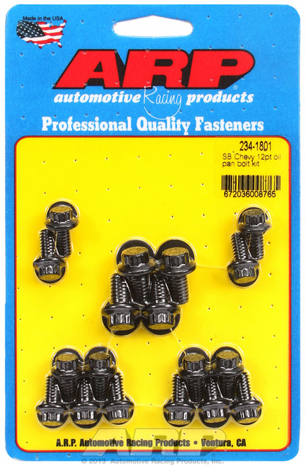 ARP Fastner SB Chevy 12pt oil pan bolt kit 234-1801