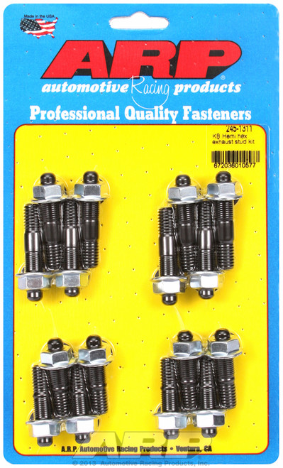 ARP Fastner KB Hemi hex exhaust stud kit 245-1311