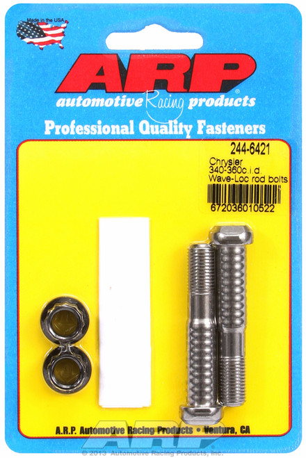 ARP Fastner SB Chrysler pro wave-loc 2pk rod bolt kit 244-6421