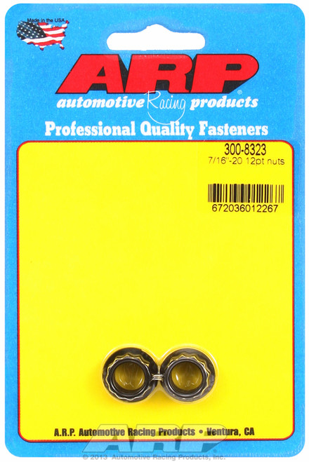 ARP Fastner 7 16-20 12pt nut kit 300-8323