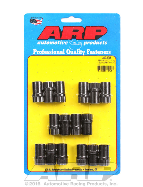 ARP Fastner Perma-Loc adjustable 7 16 12pt rocker arm nut kit 300-8246