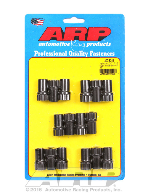 ARP Fastner Perma-Loc adjustable 7 16 12pt rocker arm nut kit 300-8245