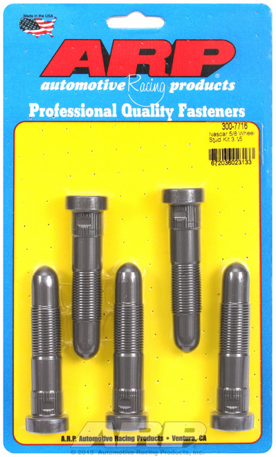 ARP Fastner 5 8-18 NASCAR wheel stud kit 300-7716