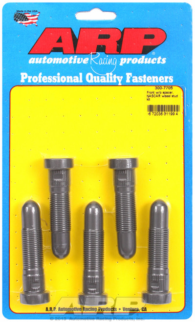 ARP Fastner Front w out spacer NASCAR wheel stud kit 300-7705