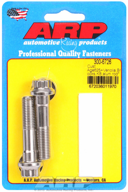 ARP Fastner 7 16 CA625 Venolia Brooks KB alum rod repl t 300-6726