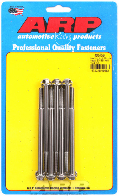 ARP Fastner Merlin block Brodix head BB hex valve cover bolt kit 400-7524