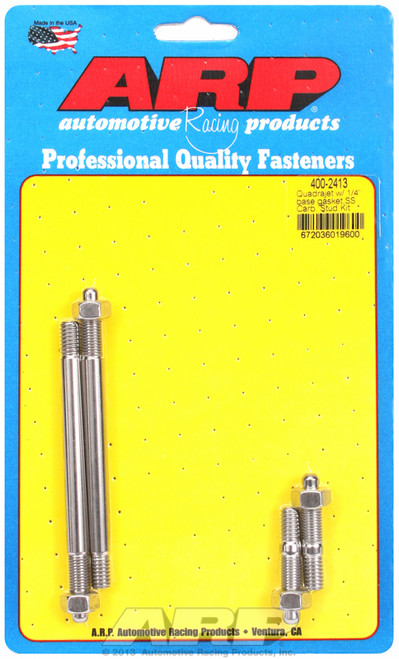 ARP Fastner Quadrajet with 1 4 base gasket SS carb stud kit 400-2413
