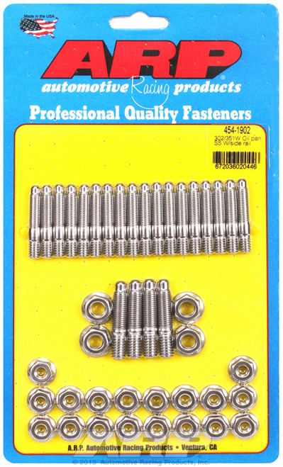 ARP Fastner Ford 302 351W oil pan stud kit w side rail 454-1902