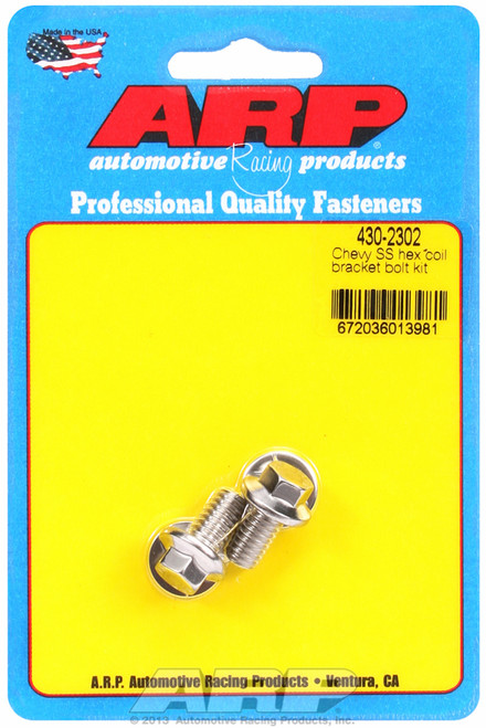 ARP Fastner Chevy SS hex coil bracket bolt kit 430-2302