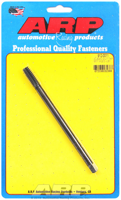 ARP Fastner M11 X 2.00 OAL 6 LSI thread cleaning tap 912-0011