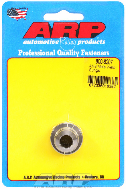 ARP Fastner AN8 male steel weld bung 800-8207