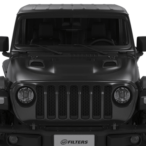 Air Hood Scoops For Jeep Wrangler Rubicon / Gladiator (Scoops ONLY)