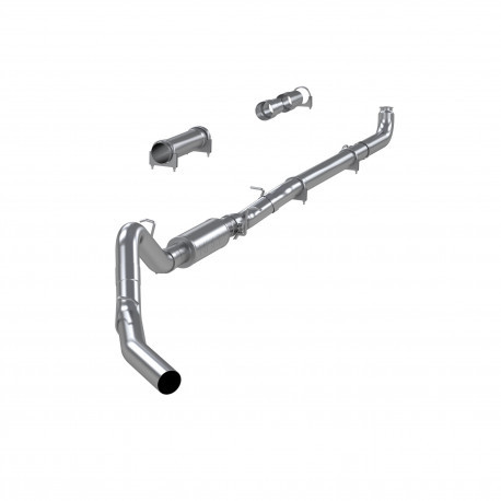 MBRP 2001 2007 Chevrolet GMC 2500 3500 Duramax Classic EC CC Aluminized Steel 4 Cat Back Single Side S6004P