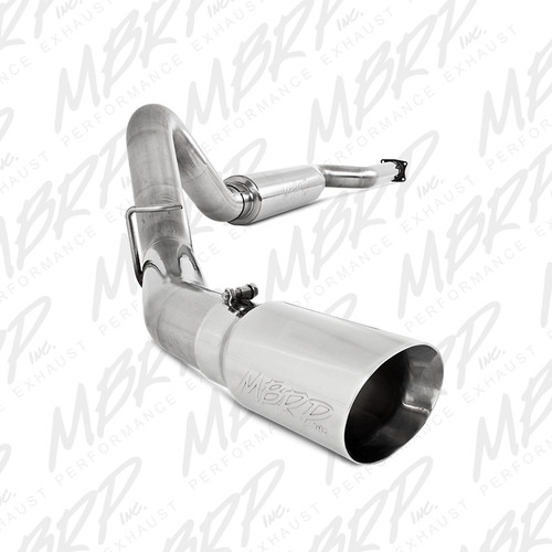 MBRP 2001 2005 Chevrolet GMC 2500 3500 Duramax EC CC 4 Cat Back Single Side T304 S6000304