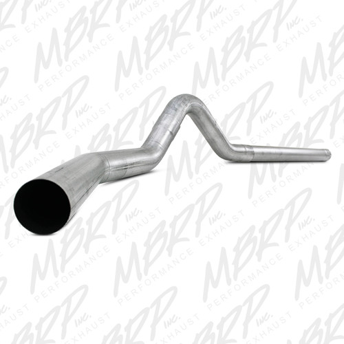 MBRP 2007 2009 Dodge Ram 2500 3500 Cummins 6.7L Aluminized Steel 4 Filter Back Single Side Exit S6120P