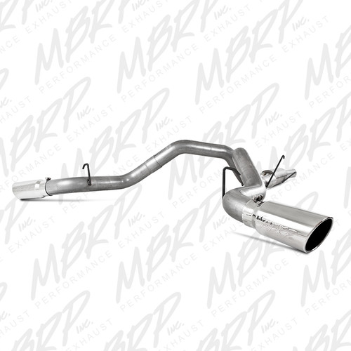 MBRP 2004 2007 Dodge Ram 2500 3500 Cummins 600 610 4 Cat Back Cool Duals (4WD only) AL S6110AL
