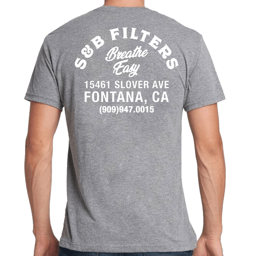 S&B Shop Shirt - Gray/White