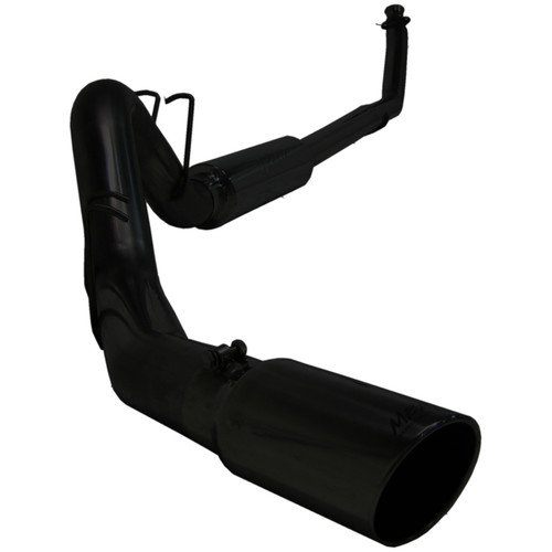 MBRP 1998 2002 Dodge Ram 2500 3500 Cummins 4 Turbo Back Single Side (94-97 Hanger HG6100 req.) Black Coated S6100BLK