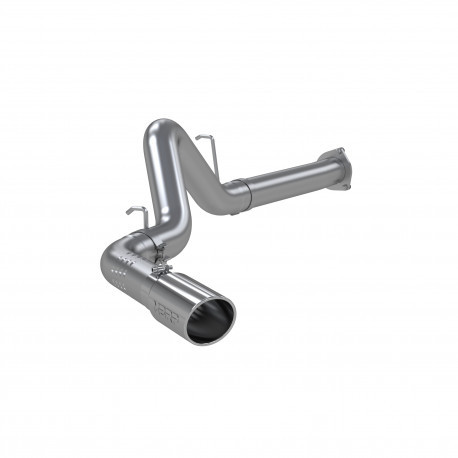 MBRP 2007 2010 Chevrolet GMC 2500 3500 Duramax All LMM Aluminized Steel 4 Filter Back Single Side Exit S6026AL