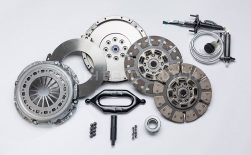 South Bend Clutch 2005-2018 Dodge CUMMINS; RAM 2500-4500 B D DIESEL ENGINE SDD3250-GK ORG CER STREET DUAL SDD3250-GK
