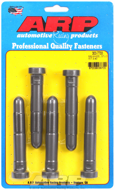 ARP Fastner 5 8-18 X 3.80 wheel stud kit 300-7733