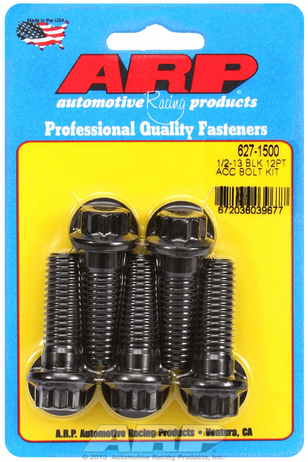 ARP Fastner 1 2-13 x 1.500 12pt black oxide bolts 627-1500